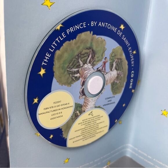 70th Anniversary Edition The Little Prince Hardcover Book & CD’s Deluxe … - Picture 6 of 9